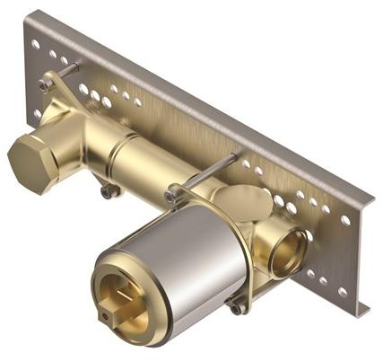 RUBINETTERIE STELLA Смеситель для умывальника настенный на 2 отверстия Sirius sun-id-1415550 - Вид №1