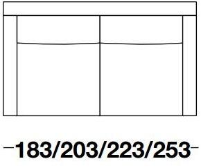 Frigerio Salotti 4-х местный тканевый диван Jordan sun-id-1459335 - Вид №5