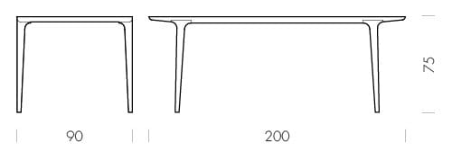 Прямоугольный обеденный стол из дуба Gazzda Fawn ARCH-00124305 - Вид №10