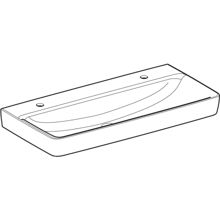 501.720.00.1 Накладная раковина Geberit Renova Plan Geberit  - Вид №21