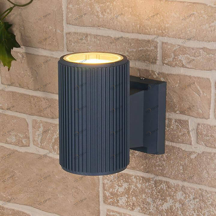 Уличный нспот настенный 16 см серый Elektrostandard Techno 4690389067655 ELEKTROSTANDARD 1404 00-3896373 Серый 