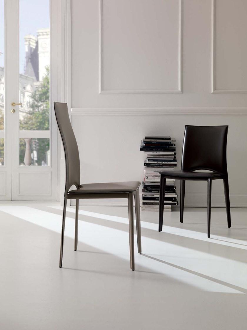 Ozzio Italia Кожаное кресло с высокой спинкой  S340  - Вид №4