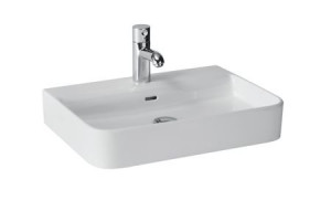 A015 Накладная раковина на столешницу  круглая Neroceramica BASINS