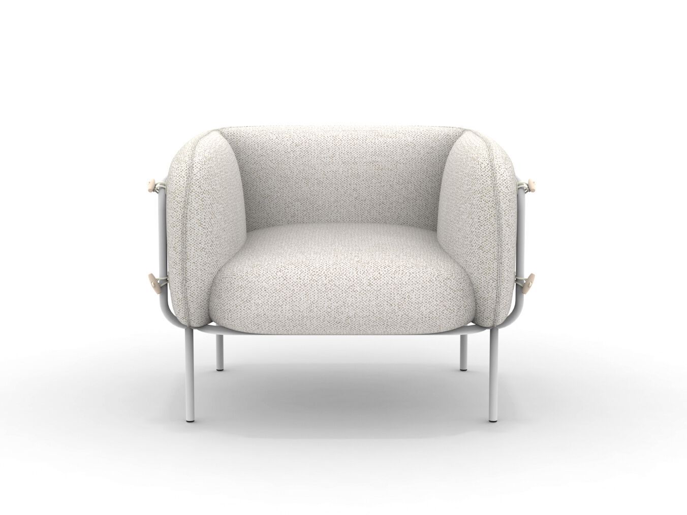 Тканевое садовое кресло с подлокотниками Vermobil Alamari ARCH-00135397