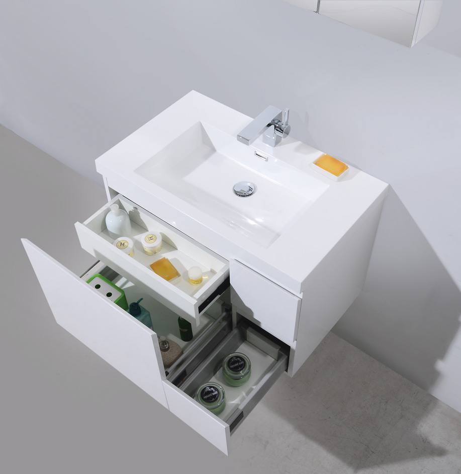 Мебель для ванной BelBagno LUCE BB800VAC/BL - Вид №1