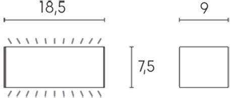 SOVIL Светодиодный настенный светильник для улицы из литого алюминия sun-id-1410840 - Вид №6
