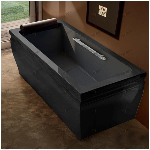 Ванна чёрная Gruppo Treesse Blanque 1880 V1680-SX-C VINV1680SXC