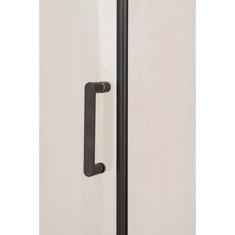 Orange E04-090TB Душевой уголок из распашных универсальных дверей 90х90 см. черный Хром sun-id-1517249 - Вид №1