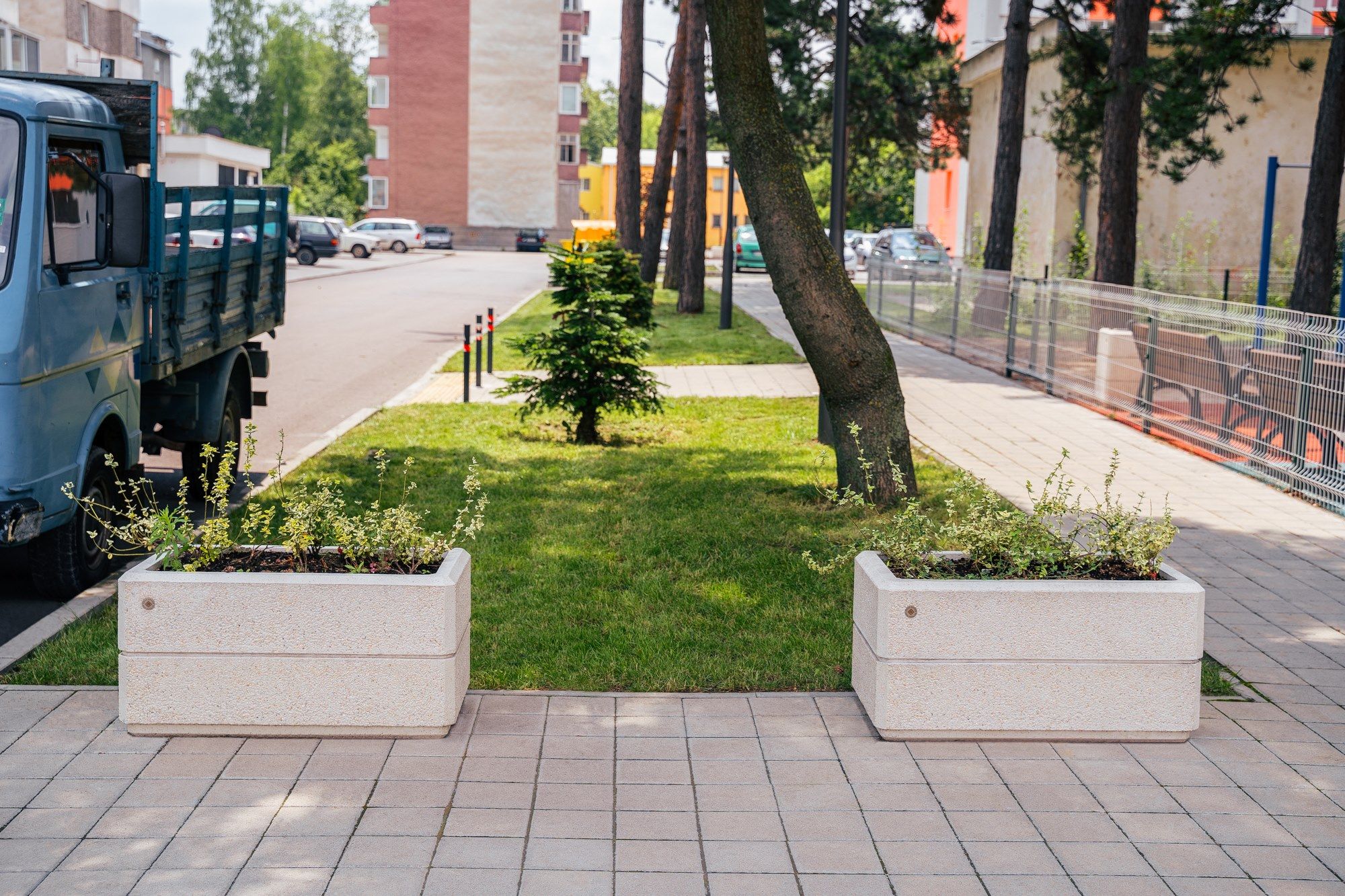 Бетонная плантатор ENCHO ENCHEV - ETE 174/175 ARCH-00142862 - Вид №2