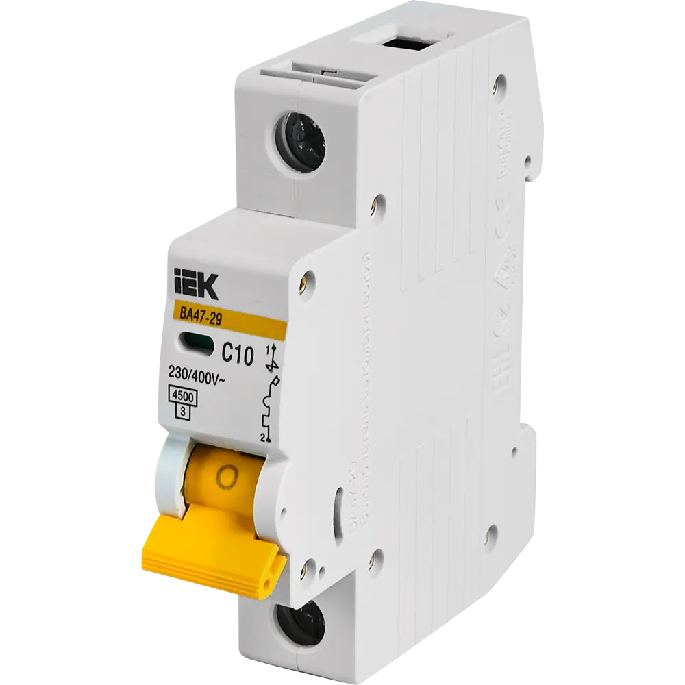 Автоматический выключатель IEK: надежная защита сети на 10А 11873720 STLM-1113675