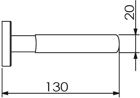 11091A Держатель фена Langberger Германия BURANO - Вид №2