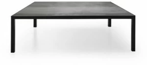 MDF Italia Низкий стол из экструдированного алюминия для гостиной Lim 3.0