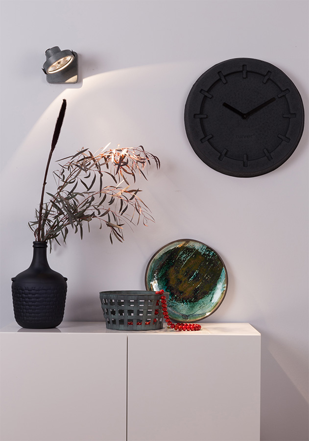 Часы Pulp Time Round черные Zuiver 8500022 - Вид №3