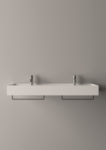 Керамическая двойная раковина