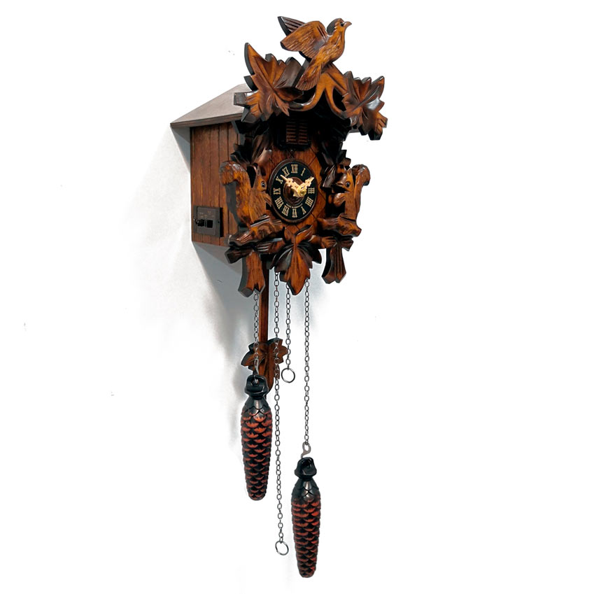 Часы настенные с кукушкой орех Sars 8M SARS ДИЗАЙНЕРСКИЕ 00-3967479 Коричневый  - Вид №1