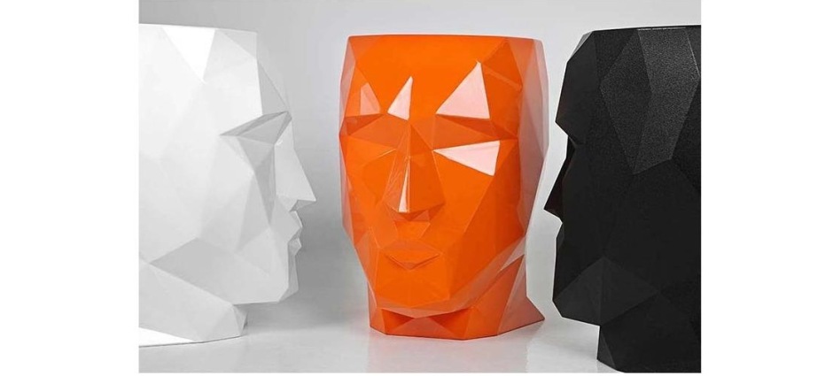 070394 Кашпо глянцевый лак 100см Vondom Adan