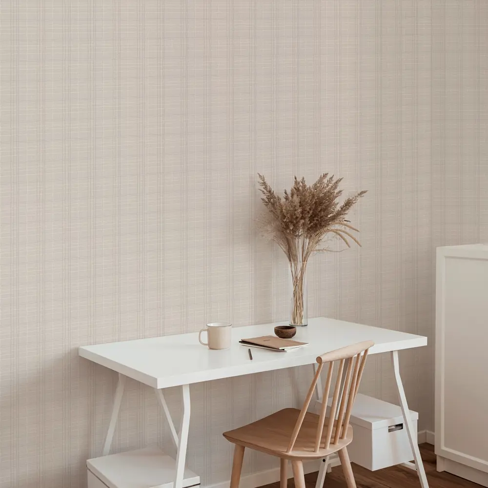 Обои флизелиновые Аспект Ру Стюарт темно-бежевые 1.06 м 78036-28 STLM-2124766 - Вид №4