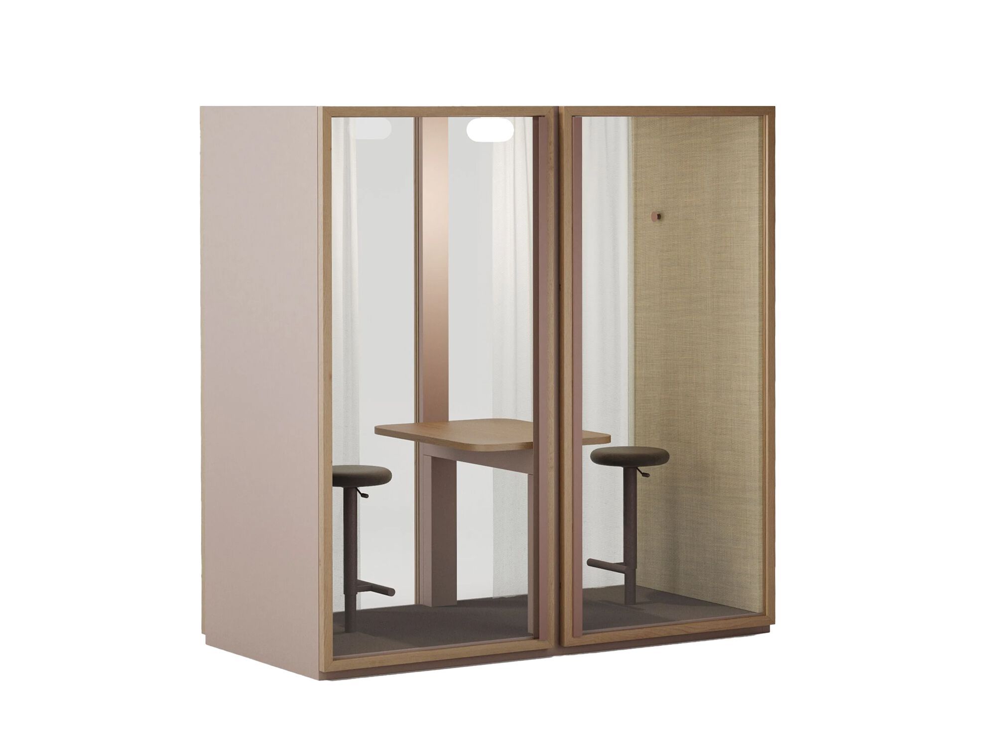 Акустическая офисная кабина со встроенным освещением Kettal Kall ARCH-00087556 - Вид №4