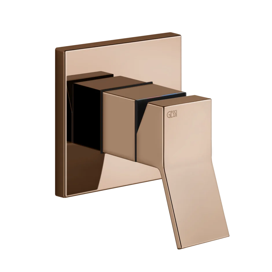 Отдельный контроль 53109 030 Gessi Rettangolo k МЕДЬ PVD 53109030