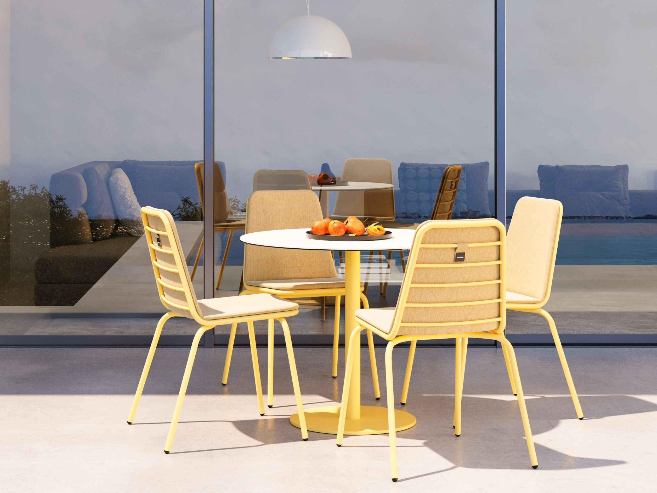 Садовый стул из нержавеющей стали MUSOLA Sorell ARCH-00066540 - Вид №11