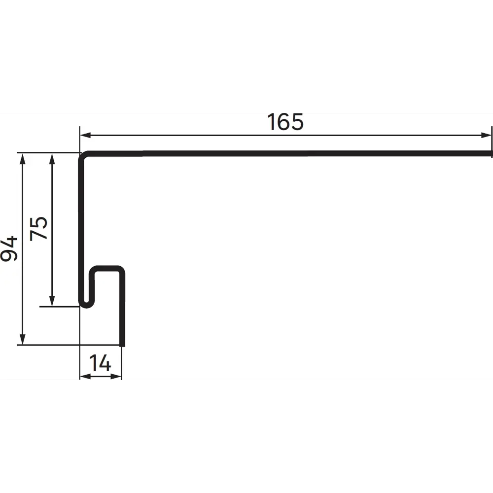 Планка околооконная ARTENS 3000 мм цвет коричневый 83630830 STLM-2035188  - Вид №3