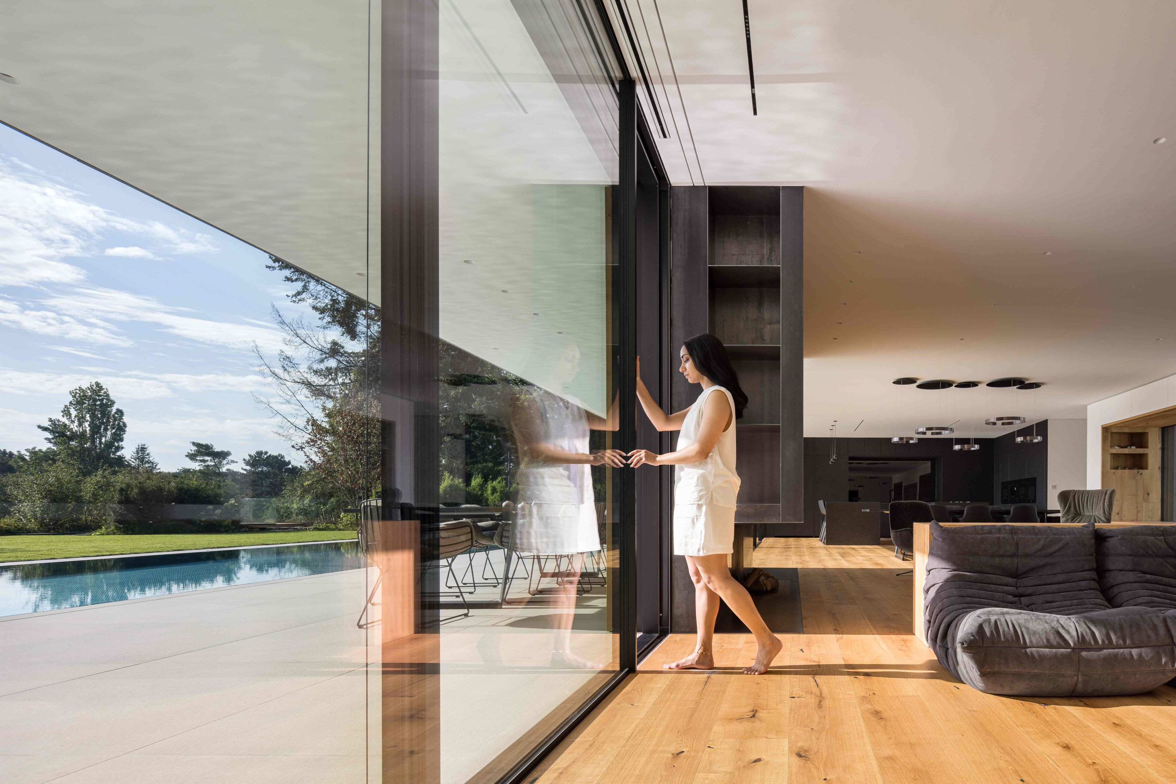 Алюминиевое раздвижное окно Keller minimal windows® ARCH-00023464 - Вид №26