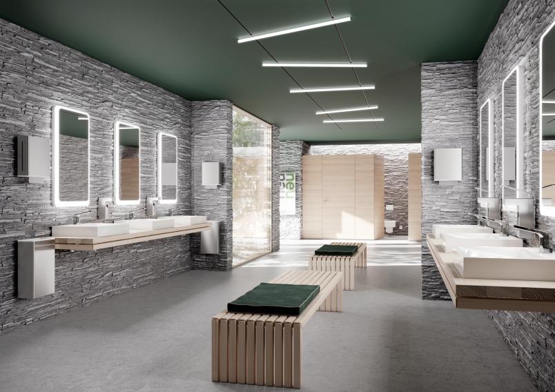 AQ1.12S21140 Сенсорный электронный кран HEWI System-Armaturen  - Вид №6