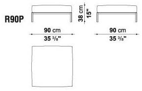 B&B Italia Outdoor Модульный угловой диван Ravel sun-id-1489537 - Вид №6