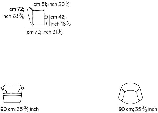AMURA Кресло с подлокотниками  Am052  - Вид №4