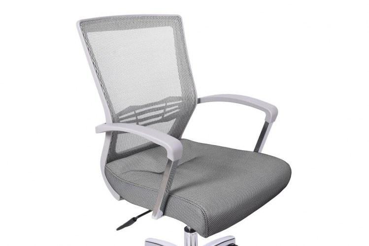 Arrediorg.it® Офисное кресло с регулируемой высотой поворотной сетки  B616b-2 grey  - Вид №4