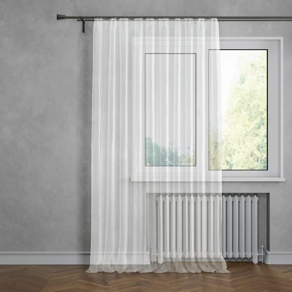 INSPIRE Polyone - тюль на ленте 300x280 см для элегантного интерьера 84855337 STLM-0056161