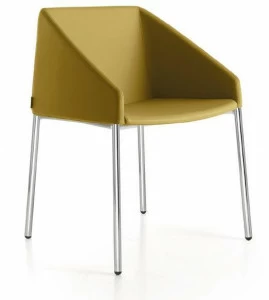 Quinti Sedute Кожаное кресло с подлокотниками Hyway