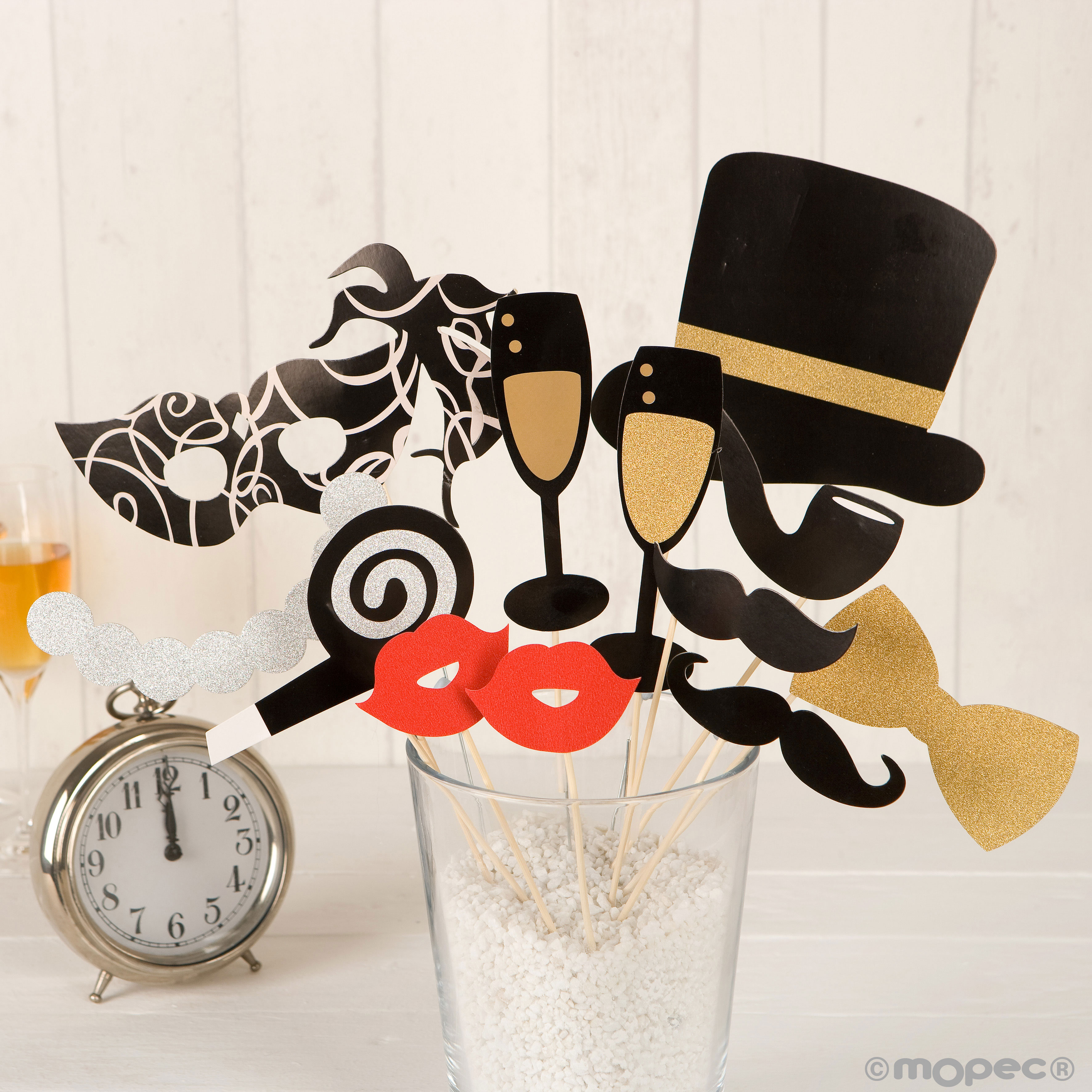 NX1012 Аксессуары для фотографий 'Party' Dekoraniaevents Bodas  - Вид №1