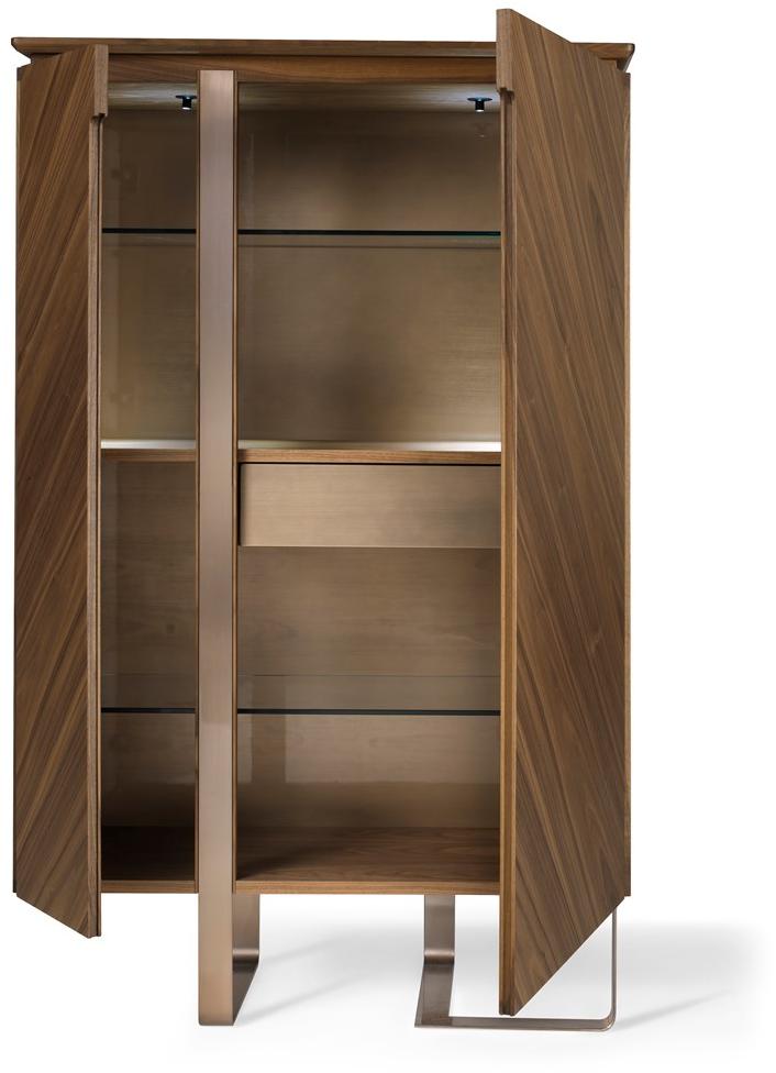 Arte Brotto Буфет из орехового дерева с распашными дверцами Leonardo L514n - Вид №1