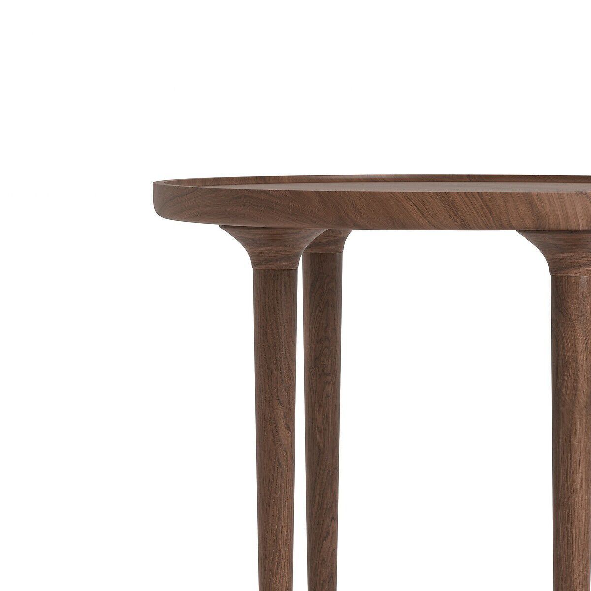 Круглый журнальный столик из грецкого ореха AMPM MAGOSIA ARCH-00051358 - Вид №14