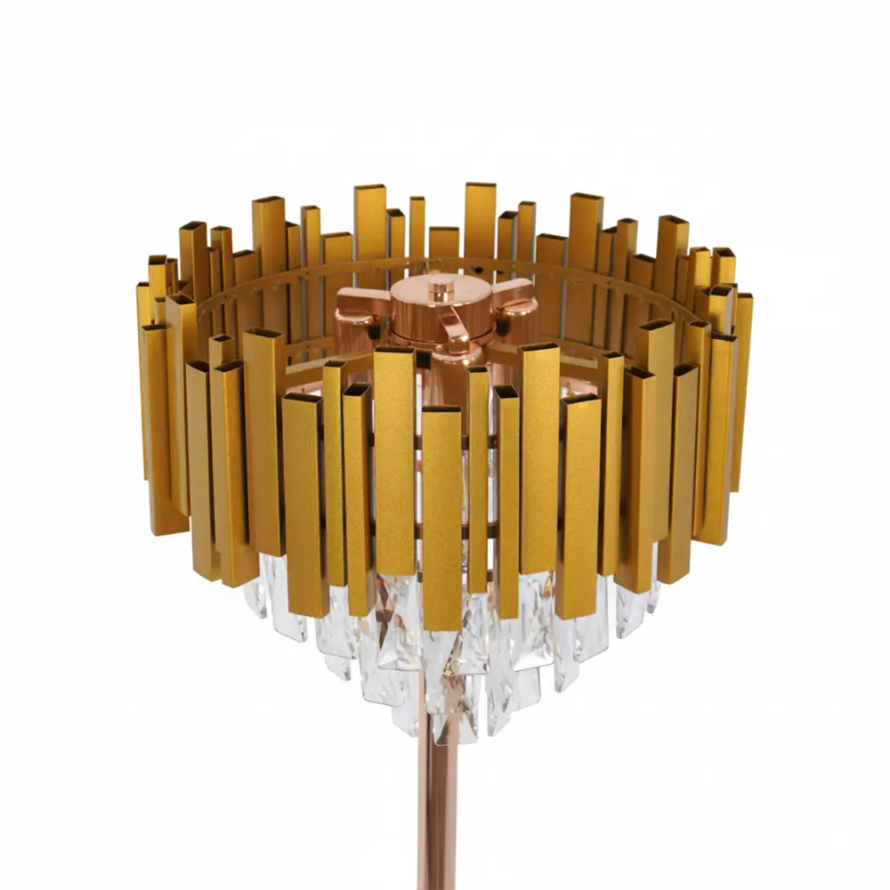 Торшер Estares Frida цвет золото STLM-2073124 - Вид №3