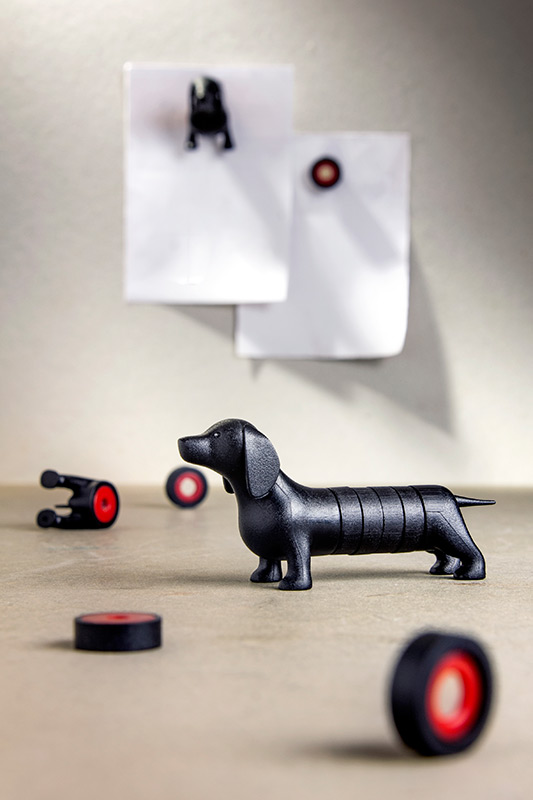 QL10174-BK Набор магнитов dachshund Qualy  - Вид №1