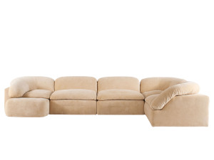 Модульный тканевый диван