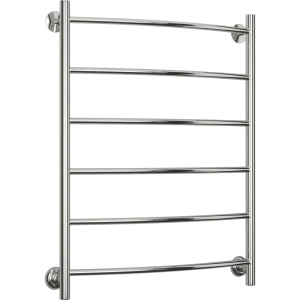 Полотенцесушитель водяной Сунержа ВПС-52П 80x60 мм нержавеющая сталь 3/4" цвет хром с полимерным покрытием