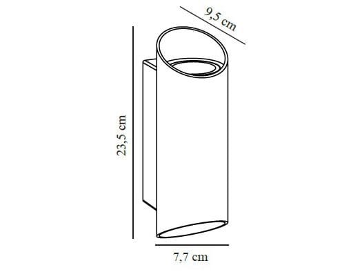 Алюминиевая наружная настенная лампа Nordlux Nico ARCH-00036828 - Вид №12