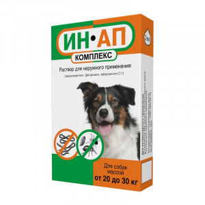 УТ0007984 Комплекс для собак ИН-АП 567 весом от 20 до 30кг, 3мл НПП СКИФФ