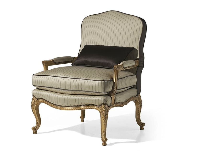 Кресло в стиле Людовика XVI с подлокотниками OAK Галерея ARCH-00030635