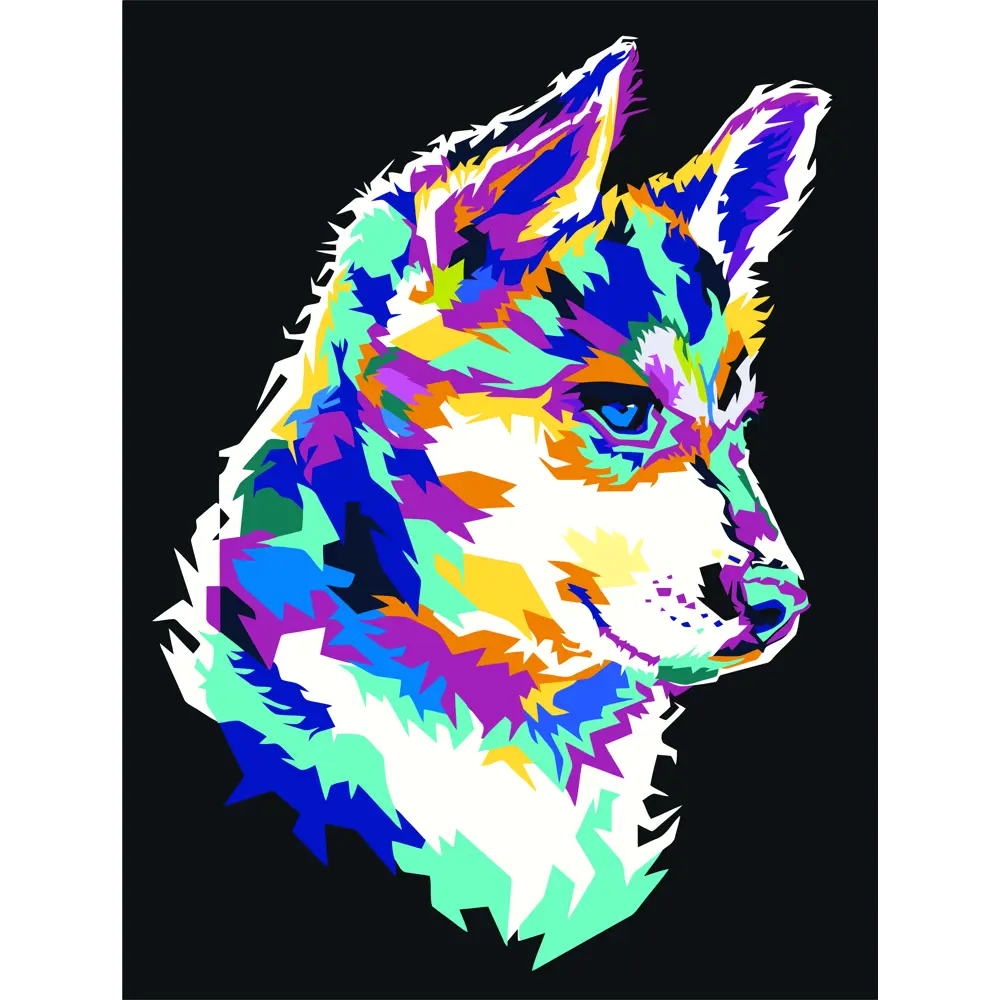 Картина по номерам Щенок 40х50 см FBRUSH STLM-2177809