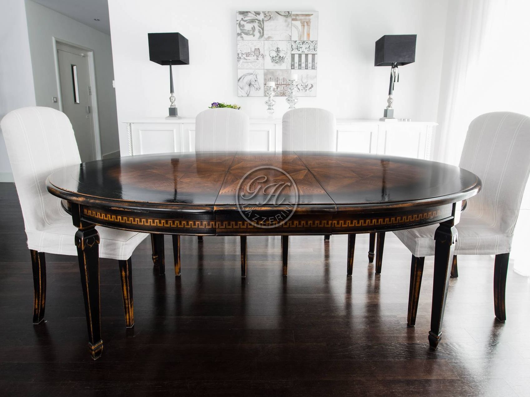 Изготовленный на заказ деревянный овальный стол GH LAZZERINI Tavolo in legno 13 ARCH-00111727