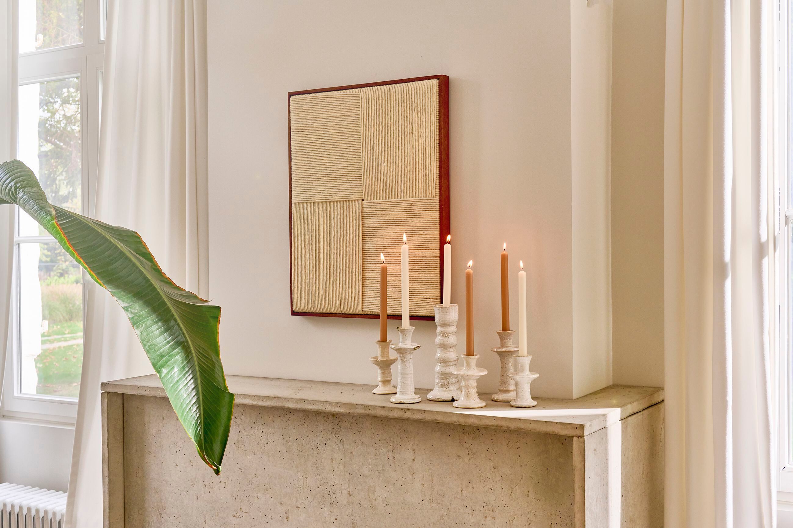 Глиняный подсвечник POMAX Azahara ARCH-00034437 - Вид №1