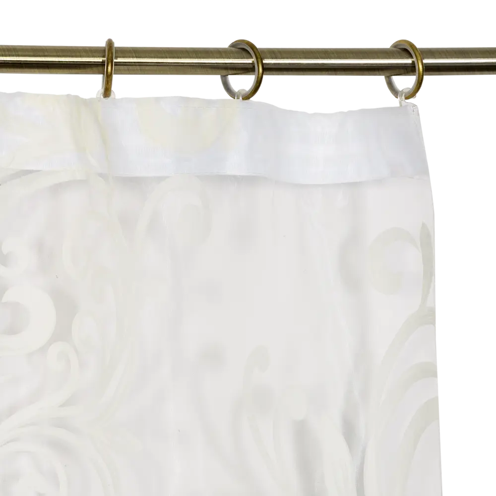 Тюль органза с каймой на ленте, 250x260 см ТОРГОВЫЙ ДОМ ТЕКСТИЛЬ STLM-2159520 - Вид №4