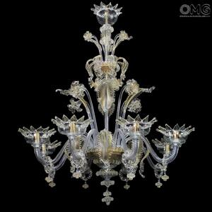 1115 ORIGINALMURANOGLASS Люстра Эней - Классик - муранское стекло OMG  см