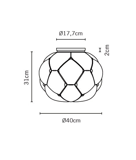 Fabbian Cloudy F21E05 71 потолочный 103405 - Вид №3