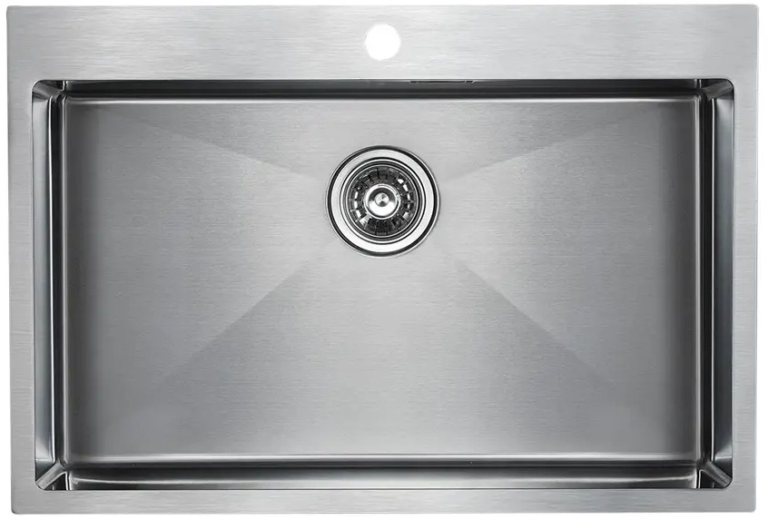 90553866 Кухонная мойка Paulmark PM807551-BS Saar 75x51x20 см нержавеющая сталь цвет нержавеющая сталь STLM-0278752