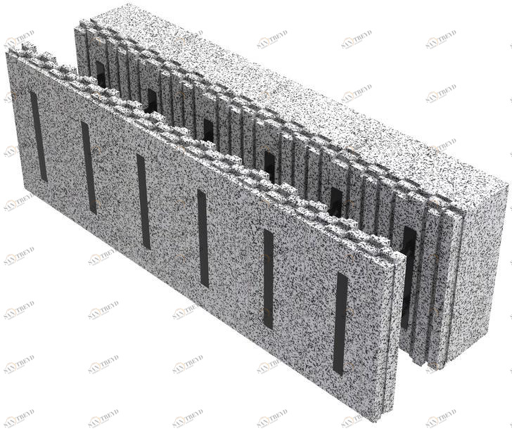 PONTAROLO Изолирующий блок эпс / опалубка для несущих железобетонных стен sun-id-1484741